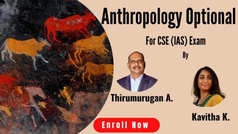 “Anthropology for UPSC Civil Services Examination”